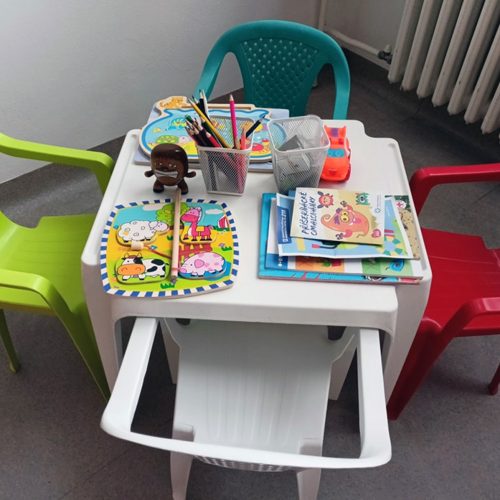 koutek Dětský koutek na odběrovém středisku