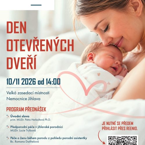 Den otevřených dveří porodnice 11.2026 Den otevřených dveří porodnice 11.2026